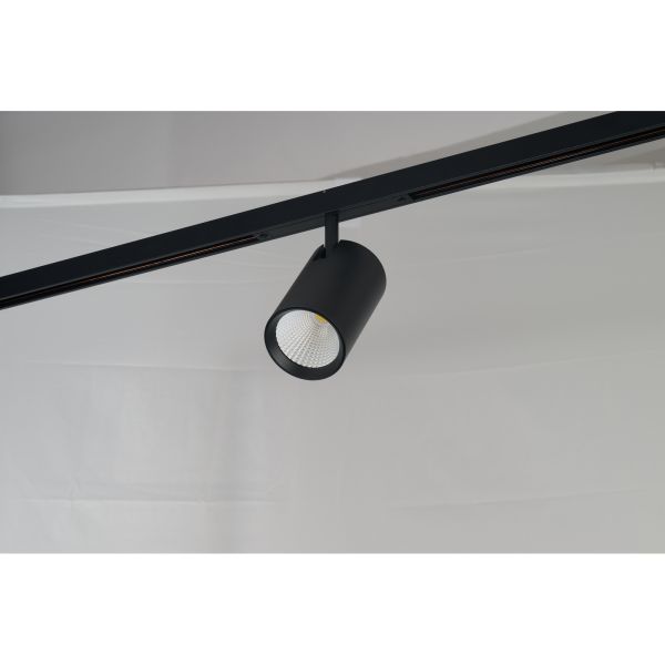 Магнітний трековий світильник Azzardo AZ4840 Alfa Makita Track Magnetic 20W CCT BLUETOOTH BLACK