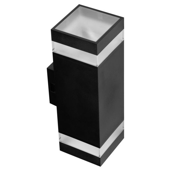 Lampa ścienna Azzardo AZ5223 JASON 2 SQ WALL IP65 BK