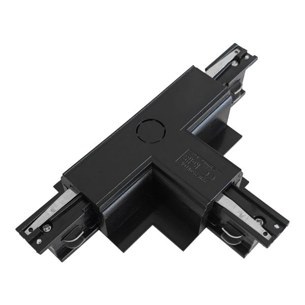 Łącznik T 3 fazy Azzardo AZ5440 TRACK 3LINE T CONNECTOR LEFT GIPS BK