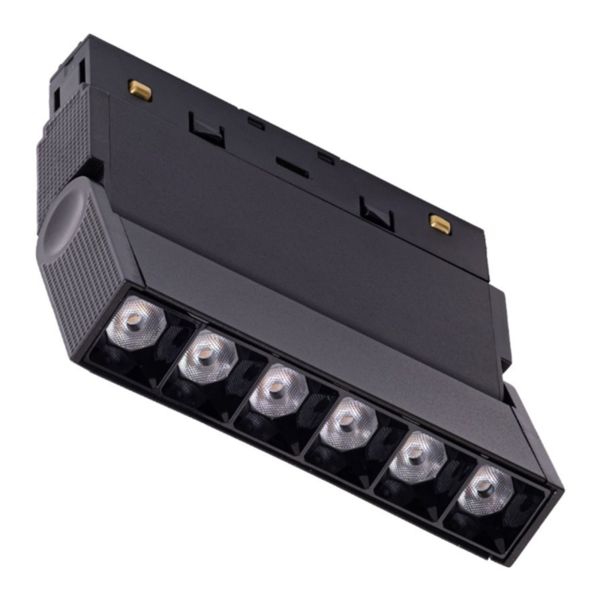 Магнітний трековий світильник Azzardo AZ5507 Alfa Cyrus Track Magnetic 6W CCT BLUETOOTH BK