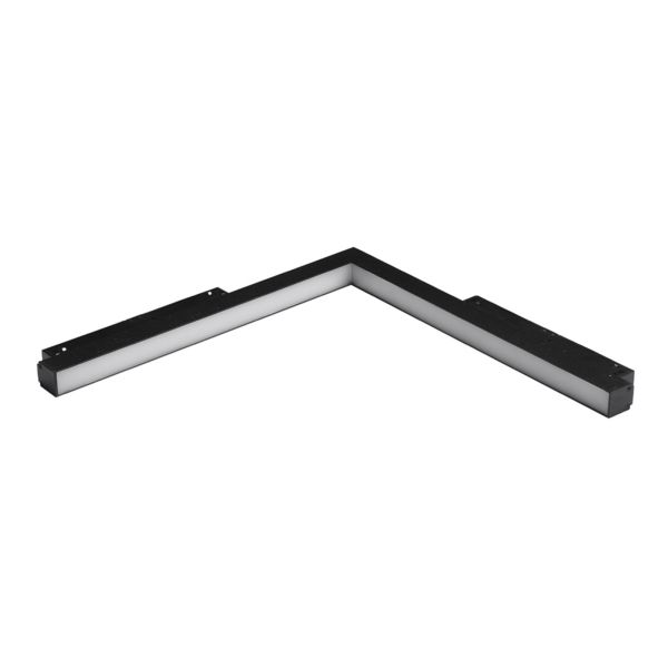 Lampa szynowa magnetyczna Azzardo AZ5515 Alfa Saga II Track Magnetic Corner B 25W CCT BLUETOOTH BK