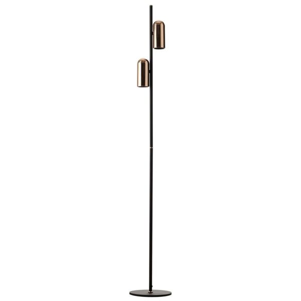 Lampa podłogowa Azzardo AZ5725 VIVI FLOOR 2 GO/BK