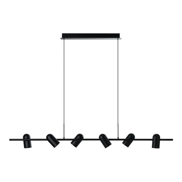 Lampa wisząca Azzardo AZ5730 VIVI PENDANT 6 BK/BK