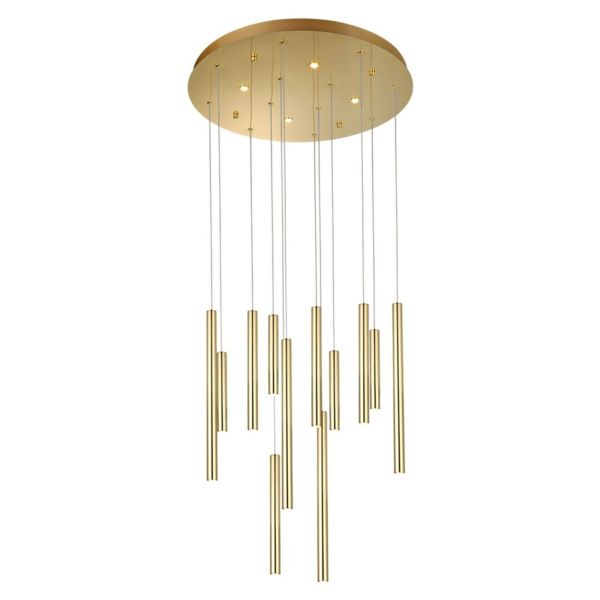 Lampa wisząca Azzardo AZ5745 ILIOS 12 PENDANT 3-STEP DIMM GO