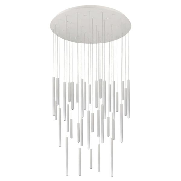 Lampa wisząca Azzardo AZ5749 ILIOS 36 PENDANT 3-STEP DIMM WH