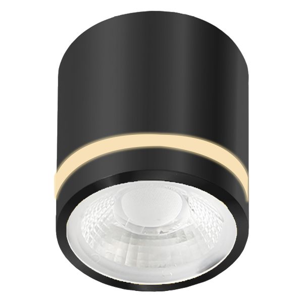Точковий світильник Azzardo AZ6039 VICI IP44 12W CCT SWITCH BK