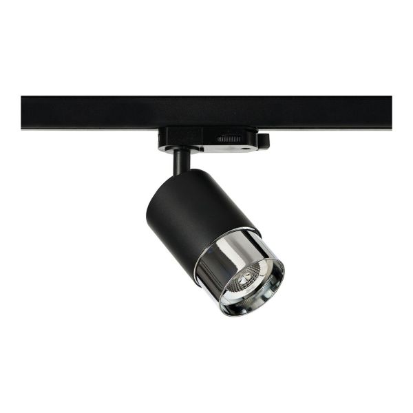 Трековий світильник Azzardo AZ6216 + AZ6226 Alia Track 3Line Base + Ring Black/Chrom