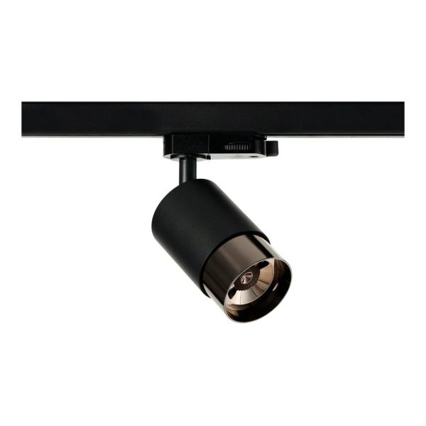 Lampa szynowa Azzardo AZ6216 + AZ6227 Alia Track 3Line Base + Ring Black/Black Chrome