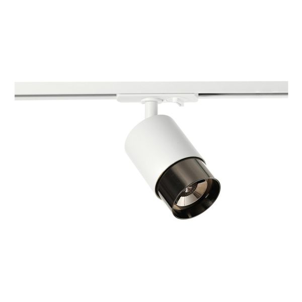 Lampa szynowa Azzardo AZ6223 + AZ6227 Alia Track 1Line Base + Ring White/Black Chrome
