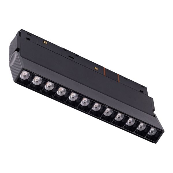 Магнітний трековий світильник Azzardo AZ6246 ALFA CYRUS TRACK MAGNETIC 2LINE 12W CCT SWITCH DIMM BK