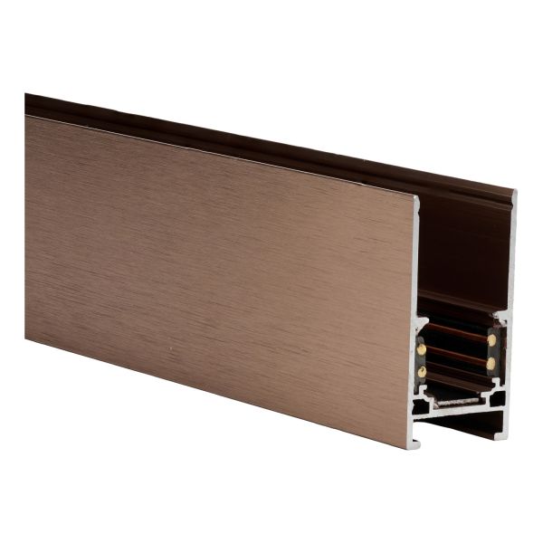 Szynoprzewód magnetyczny 1m Azzardo AZ6374 BETA TRACK MAGNETIC57 230V 1m ANODISED CHOCOLATE