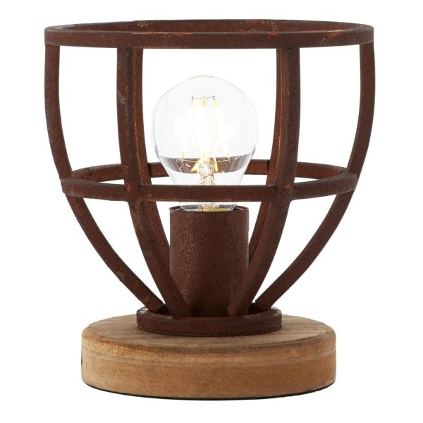 Lampa stołowa Brilliant 92610/55 Matrix Wood