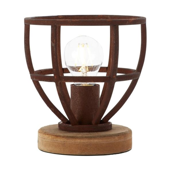 Lampa stołowa Brilliant 92610/55 Matrix Wood