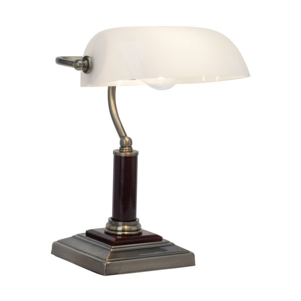 Lampa stołowa Brilliant 92679/31 Bankir
