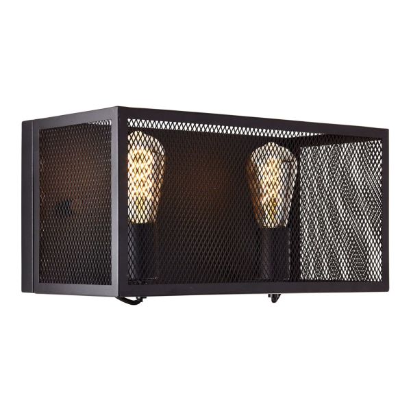 Настінний світильник Brilliant 99732/86 Maze WA2 / E27 / w/o bulbs