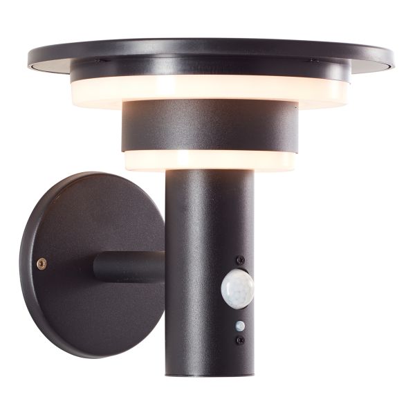 Kinkiet Brilliant G40405/06 Garvina LED/AUß-WA+BEW+SOLAR/3W/430lm/3000K