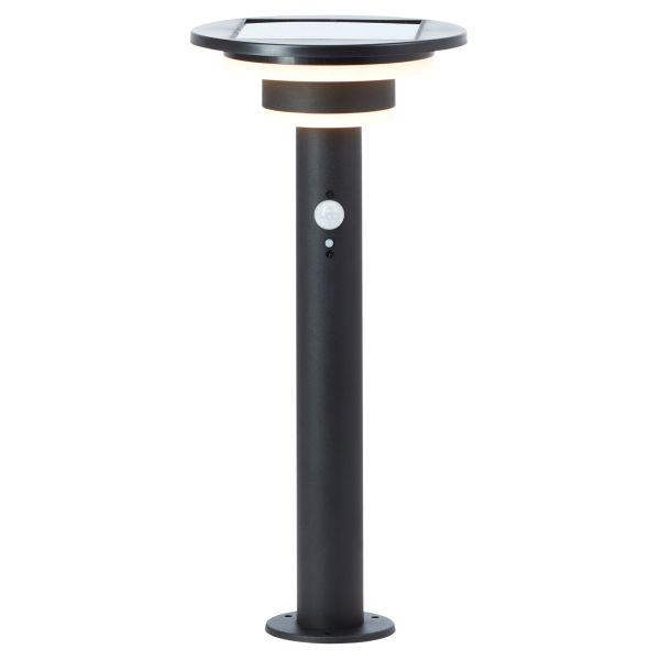 Lampa ogrodowa Brilliant G40406/06 Garvina LED/AUß-SOCKEL+BEW+SOLAR/3W/430lm/3000K
