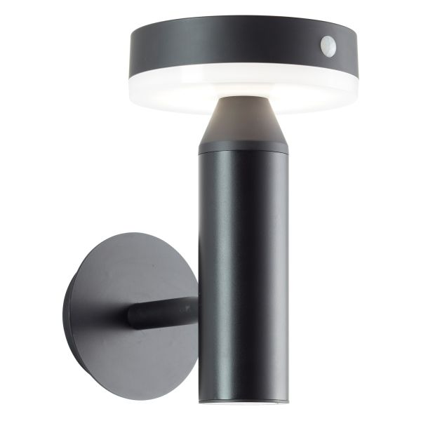 Kinkiet Brilliant G40441/06 Magua LED / AUß-WA+BEW+SOLAR / 4W / 350lm / 4000K