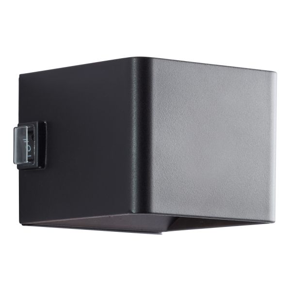 Настінний світильник Brilliant G80126/06 Iseo LED / AUß-WA+BEW / 4W / 300lm / 3000K / USB