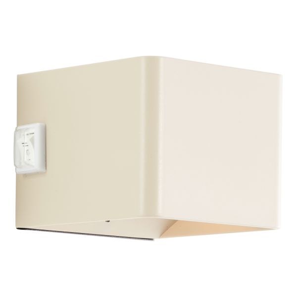 Настінний світильник Brilliant G80126/09 Iseo LED / AUß-WA+BEW / 4W / 300lm / 3000K / USB