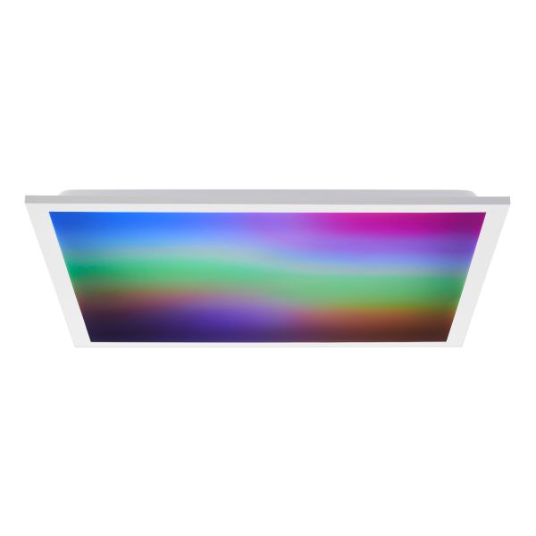 Plafon sufitowy Brilliant G80721/05 Briston LED/DE/20W/2500lm/CCT/DIM/ICRGB/RC