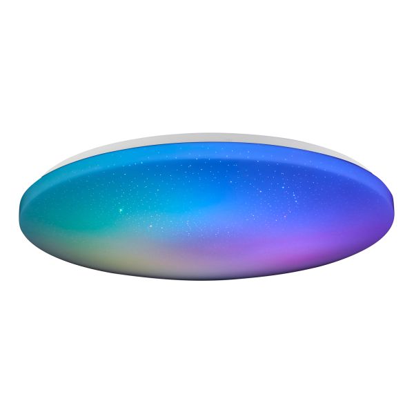 Plafon sufitowy Brilliant G80780/05 Kieran LED/DE/42W/4500lm/CCT/DIM/ICRGB/RC