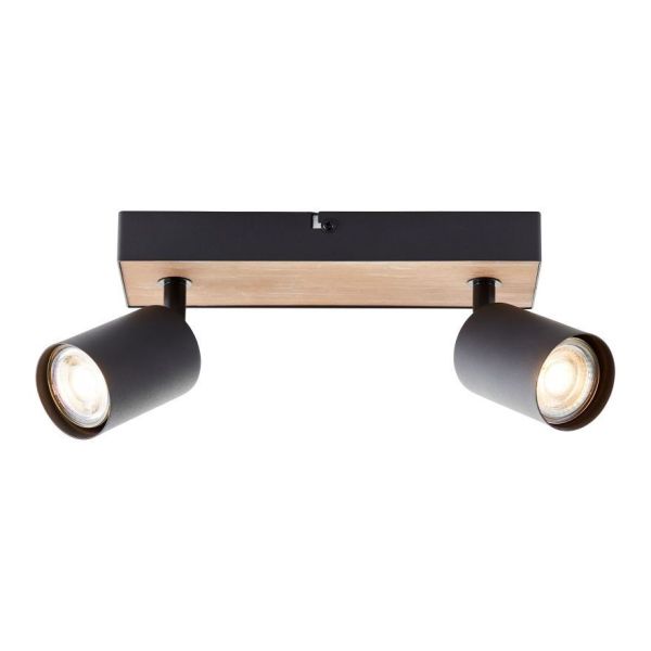 Spot Brilliant G93069/76 Jello Wood LED/BA2/GU10/4,5W/345lm/3000K
