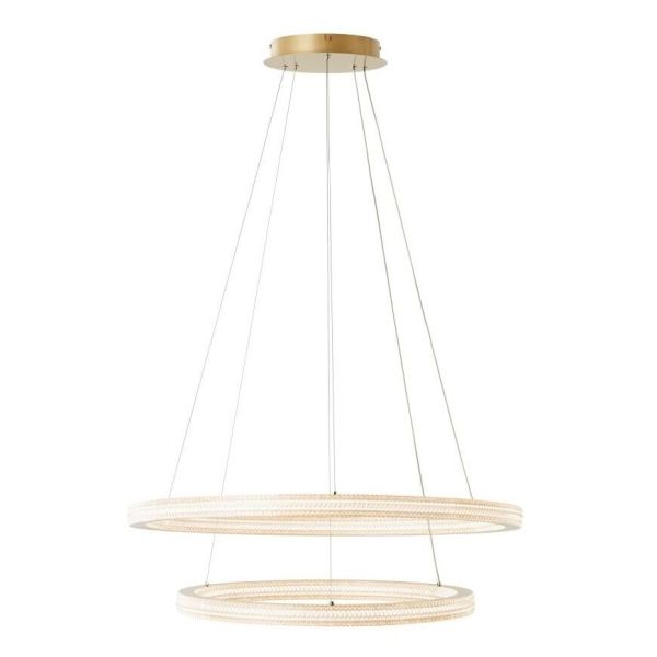 Люстра Brilliant G99914/16 Calvi LED / PE / 82W / 11200lm / CCT / DIM / RC