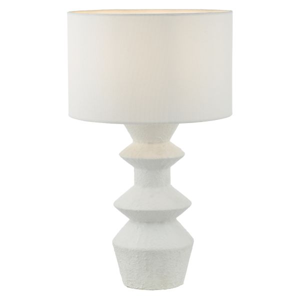 Настільна лампа Dar Lighting BID422 Bidelia Table Lamp Matt White With Shade
