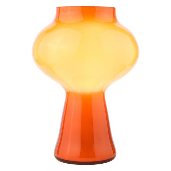 Настільна лампа Dar Lighting CHR4211 Chrissy Table Lamp Orange Art Glass