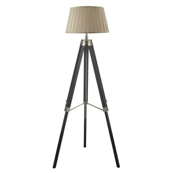 Lampa podłogowa Dar Lighting EAS4922 + DEG1829 Degas Easel Tripod Floor Lamp Black