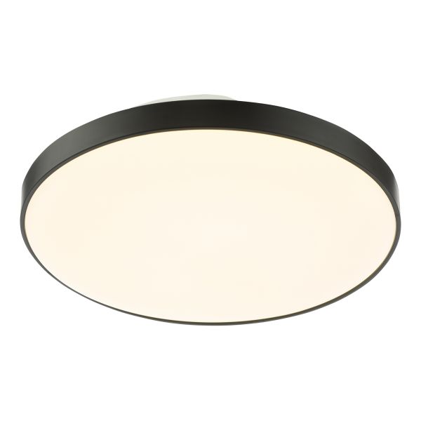 Plafon sufitowy Dar Lighting ESS5222 Essien Flush White and Black LED IP44