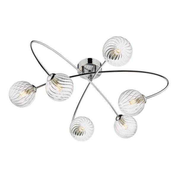 Żyrandol Dar Lighting ETT6450 Etta