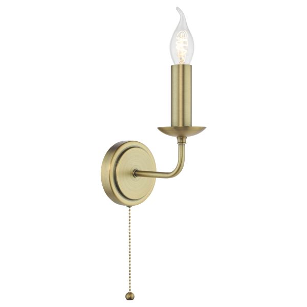 Бра Dar Lighting FAV0763 Favian Wall Light Matt Bronze Bracket Only