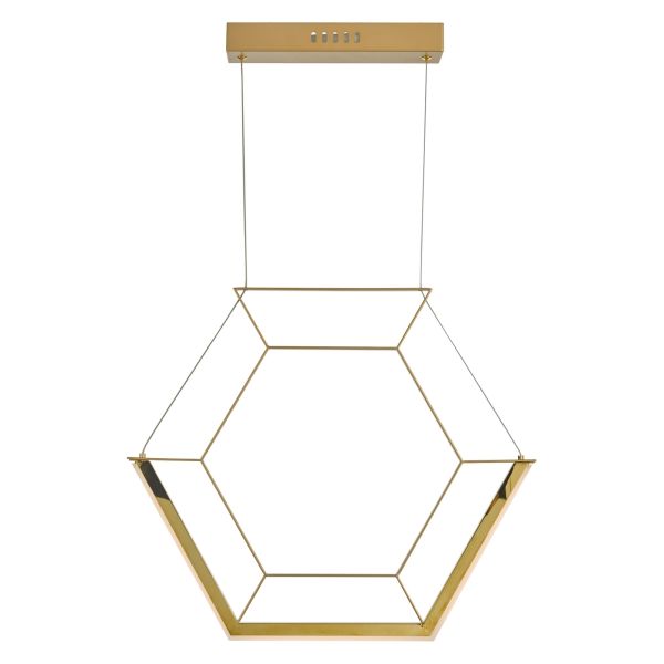 Lampa wisząca Dar Lighting HEX0135 Hexagon