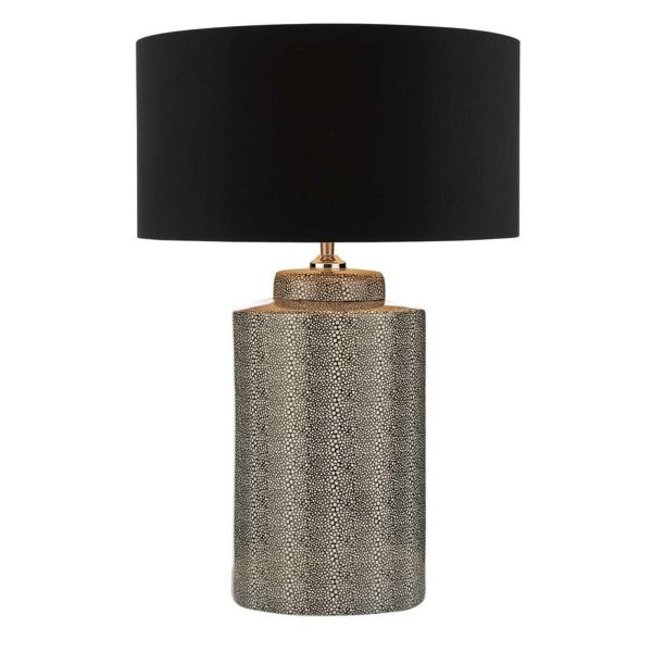 Lampa stołowa Dar Lighting IGO4239 + SWO1622 Sword Igor Table Lamp Grey Shagreen