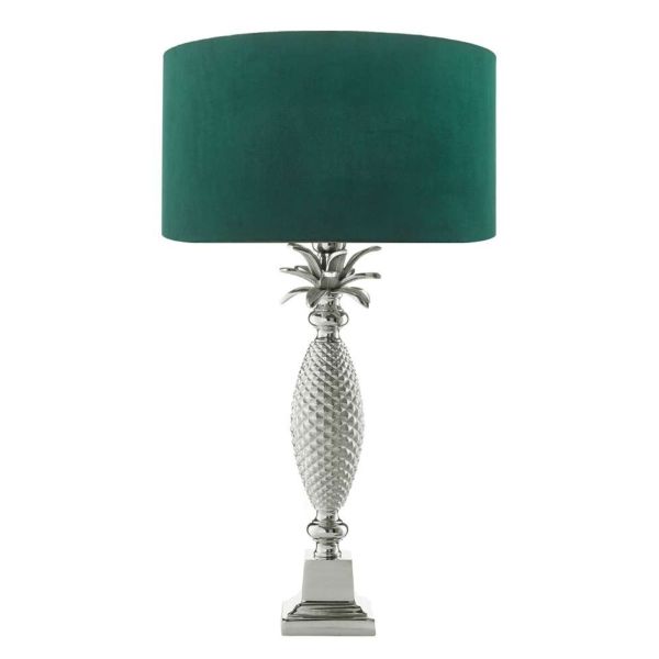 Настільна лампа Dar Lighting JOL4338 + AKA6524 Akavia Jolson Table Lamp Nickel