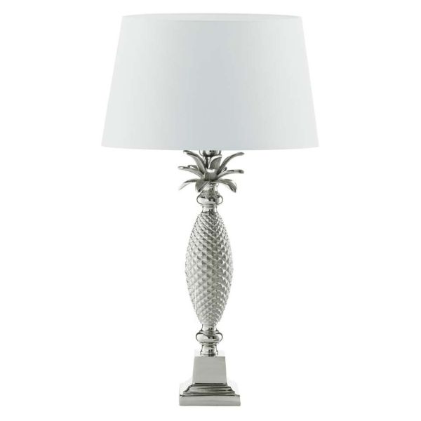 Lampa stołowa Dar Lighting JOL4338 + CEZ142 Cezanne Jolson Table Lamp Nickel