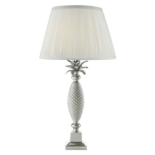 Настільна лампа Dar Lighting JOL4338 + ULY1415 Ulyana Jolson Table Lamp Nickel