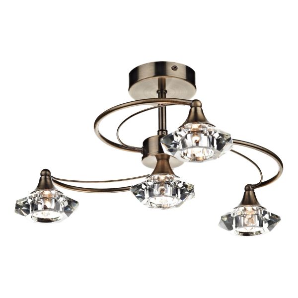 Żyrandol Dar Lighting LUT0475 Luther