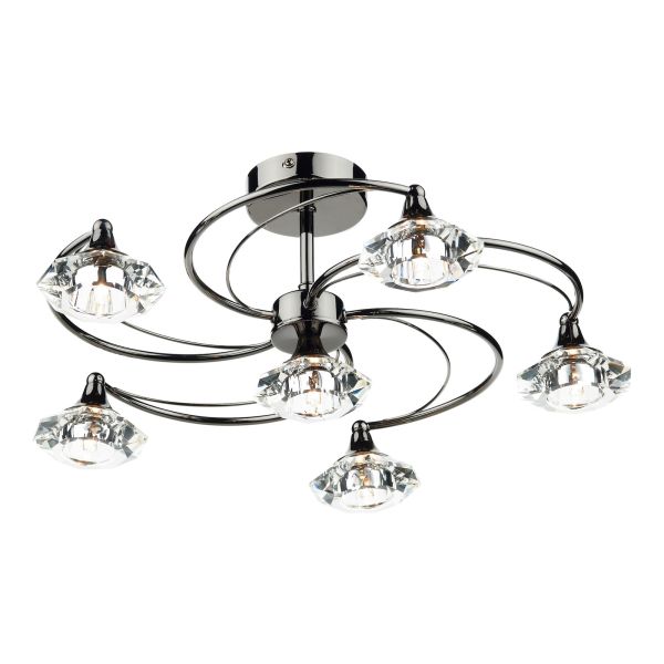 Żyrandol Dar Lighting LUT0667 Luther