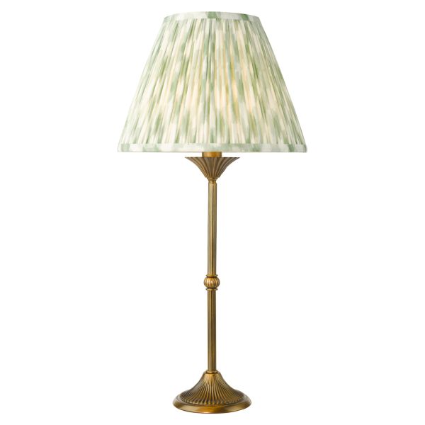 Настільна лампа Dar Lighting LYD4263-IKA1024 Lydian Table Lamp Antique Bronze With Shade