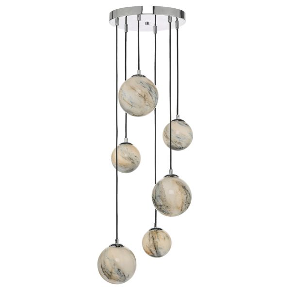 Lampa wisząca Dar Lighting MIK0650 Mikara