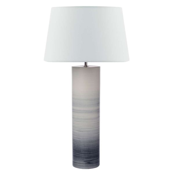 Lampa stołowa Dar Lighting NAZ4221 + CEZ162 Cezanne Nazare Table Lamp Black-White Ceramic