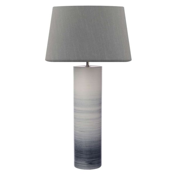 Настільна лампа Dar Lighting NAZ4221 + CEZ1639 Cezanne Nazare Table Lamp Black-White Ceramic