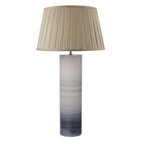 Настільна лампа Dar Lighting NAZ4221 + DEG1629 Degas Nazare Table Lamp Black-White Ceramic