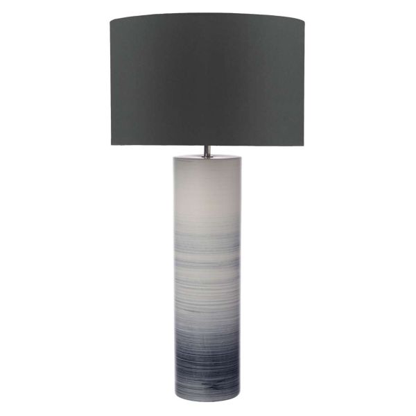 Настільна лампа Dar Lighting NAZ4221 + KEL1522 Kelso Nazare Table Lamp Black-White Ceramic