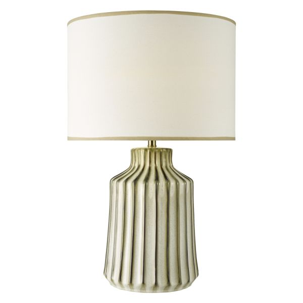 Lampa stołowa Dar Lighting NED4229-IDE142 Nedra Table Lamp Natural With Shade