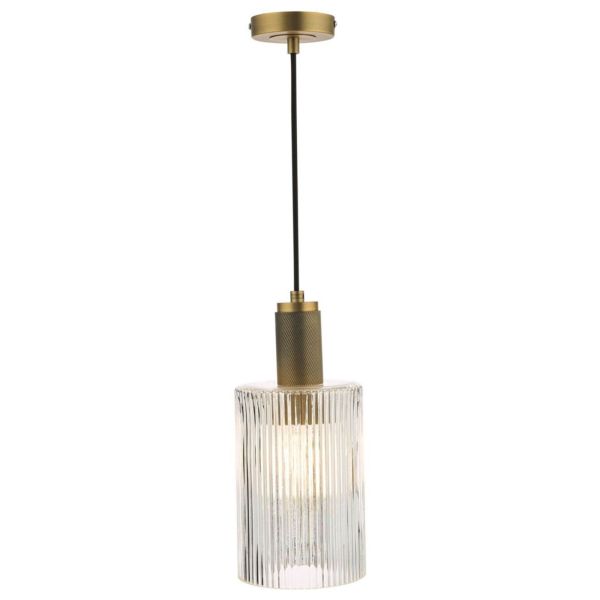 Lampa wisząca Dar Lighting NIK0140-E01 Nikolas