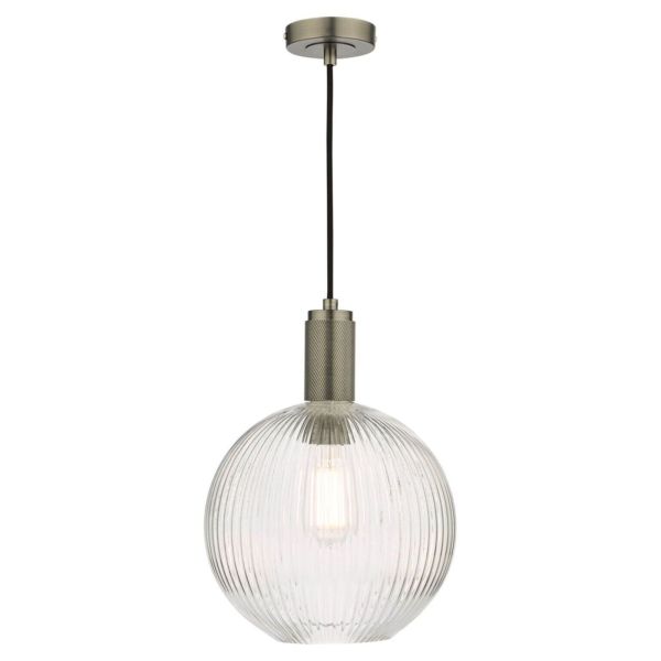 Lampa wisząca Dar Lighting NIK0167-E02 Nikolas